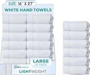 Simpli-Magic 79251 White Hand Towel