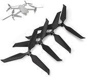 RCGEEK Compatible with DJI Mavic 2 Pro Carbon Fiber Propellers 8743 Quiet Props 3 Blades Strong Pulling Force Quick-Release Foldable Compatible with DJI Mavic 2 Pro Mavic 2 Zoom Drone, 2 Pairs