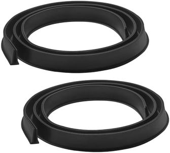 Storm Door Sweep Replacement for Larson & Pella, Storm Door Expander Sweep, for Vinyl and Metal Door Seal Sweep Rubber Strip, Storm Door Seal Rubber Strip（Style 1）2pack