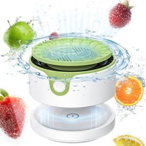 Fruit and Vegetable Washer with Titanium Electrolysis, 4 Cleaning Modes