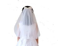 Cinda Girls Holy Communion Veil White