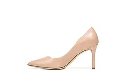 Naturalizer Anna Pump Heel Sandals for Women Walking shoes for all-day comfort Wide Fit Crembrulee UK 6