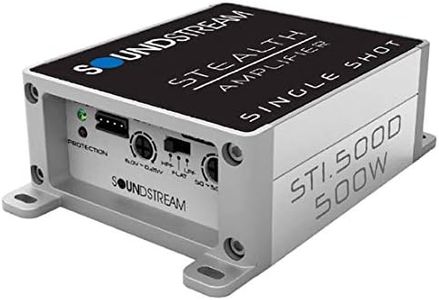 Soundstream Stealth Single Shot ST1.500D 150W RMS at 2 Ohms Micro Class D Mono Subwoofer Amplifier 500W Max