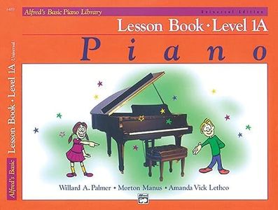 Alfred's Basic Piano Library Lesson 1A: Book & CD