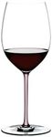 Riedel Fatto A Mano Cabernet Wine Glass, Single Stem, Pink