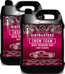 Dirtbusters Snow Foam Car Shampoo And Wax, Powerful Thick Foam Pre Wash Car Cleaner, Suitable For Cleaning Vehicle Exteriors Paint Work, Cherry (2x5L)