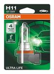 OSRAM ULTRA LIFE H11, halogen headlamp, 64211ULT-01B, 12 V passenger car, single blister (1 unit)