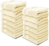 White Classic Luxury Cotton Washclo
