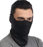 Tough Headwear Neoprene Half Face Mask Cold Weather - Half Ski Face Mask - Men's Winter Face Mask for Outdoors, Motorcycle