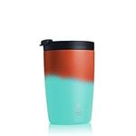 HYDRATE 340ml Travel Mugs - Reusable Coffee Cup with Leak-Proof Lid - Stainless Steel Thermal Vacuum Mug for Hot and Cold - Insulated - Easy-Clean - Multiple Colors - BPA-Free - Gift Set Included