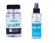 SAFEHOLD Ultra Hold Glue (3.4FL oz-101ml) |4+Weeks Hold || Safe Glue Remover Solvent Spray(4FL oz-118ml) For Hair Lace Wigs Toupees & Patches | Fast-Acting | Skin Safe | Citrus Flavor