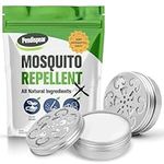 Pesdispear Natural Mosquito Repellent, Mosquito Repellent Balm, Pleasant Fragrance Long Lasting Deterrent Substitute for Mosquito Coils Citronella Mosquito Spray 2 Packs