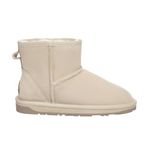 EVERAU Women Emu Mini Classic Boots Womens Warm Winter Sheepskin Suede Water Resistant Boots, Sand, UK WOMEN 6/UK MEN 6