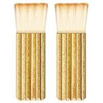 2 Pieces Hake Blender Brush Bamboo 