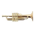 Gold Trumpet Miniature Replica Magn