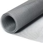 WAIZHIUA Window Screen Mesh 120cm x 250cm Fiberglass Screen Insect Mesh Replacement Fly Net for Windows Doors Cat-Proof(Grey)