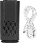 Portable Air Purifier, Car Cup Holder Attachment, Car Air Purifier with H13 True HEPA Filter, USB-C Powered Air Purifier for Allergies, Smoke, Dust and Odor Eliminator, in-Car and Desktop