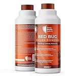 Bed Bug Killer Powder 250g Eco-Friendly - Diatomaceous Earth Powder, Long-Lasting & Safe for Family and Pets, Effective at All Life Stages, Easy Apply - Targets Eggs, Larave & Adult Bed Bugs