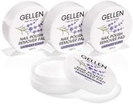 Gellen Nail Polish Remover Pads, 140pcs Remover Wipes For Regular Nail Polish, Non-Acetone Travel Wets Bulk Set For Clearing Nail Polish Salon Home, Lavender Scent