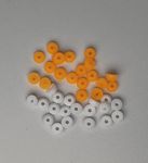 LEFFAI 10 Sets Bushings for Fingerboard Trucks -Random Color