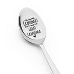 Mothers Day Gifts for Grandma Pregnancy Announcement Gift for Grandmother Birthday Gifts for Nana Engraved Spoon for Coffee Tea Lovers Gift for Grandma Bday Reveal Gifts for Great Grandma to Be Gift