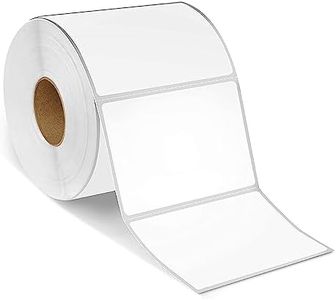 Spartan Industrial - 3" X 2" Direct Thermal Labels (7000 Count, 10 Rolls) - Perforated Product Price Barcode Stickers and Shipping Address Labels - Compatible with Zebra and Rollo Printers