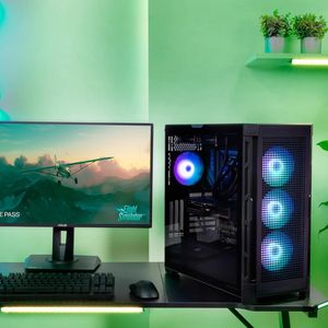 Stormforce Crystal Gaming PC – RTX 4070 Ti, High-Performance Desktop