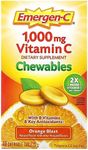 Emergen-C Chewable Vitamin C 1000mg