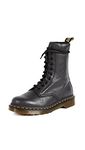 Dr. Martens Unisex 1460 8 Eye Boot,Black Greasy, 9 US Women / 8 US Men