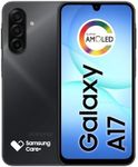 Samsung Galaxy A17 4G Dual SIM | 128GB, 4GB, Splash Resistant | 6.7" 90Hz AMOLED, GSM Factory Unlocked for T-Mobile, Global | International Model | (Black)