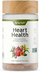 Snap Supplements Heart Health Supplements and Blood Circulation Supplements, 90 Capsules