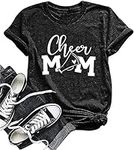 SUPEYA Cheer Mom Shirt for Women Mo