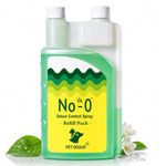 VetSafe No-O Odour Control Spray Pet Area Freshener Pet Odour Eliminator Urine And Bad Smell Remover(1000 Ml, Refill Pack)