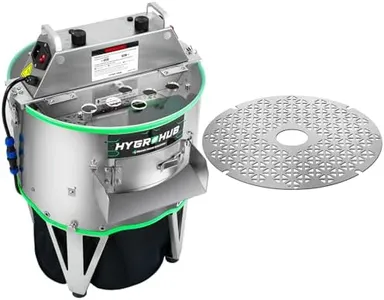 14in Bud Trimmer Automatic, Electric Leaf Bowl Trimming Machine for Cutting Dry Wet Leaves, Buds, Flowers, Herb, Hydroponic Plants with Sharp Stainless Steel Blade, with Dry Grate