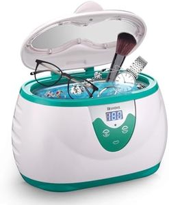 UKOKE UUC06G Professional Ultrasonic Jewelry Cleaner with Timer, Electronics Eyeglasses Watch Ring Diamond Retainer Denture Clean