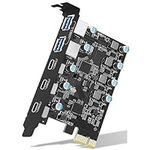 YEELIYA USB PCIE Card 5-Port (3X US