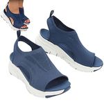 Orthotic Sandals For Women - Washable Slingback | Orthopedic Slide Sport Sandals Thick Bottom Fish Mouth Beach Casual Sandals