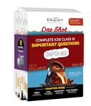 Educart ICSE Class 10 One Shot Question Bank 2024-25 Physics, Chemistry, Mathematics, Biology, English Literature & Language, Geography, History & Civics for 2025 Exam (8 Books Bundle)