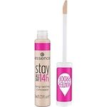 essence Stay All Day 14-Hour Long-Lasting Concealer, No. 10, Nude, Long-Lasting, Covering, Express Result, Natural, Matte, Vegan, Waterproof, Perfume-Free, Alcohol-Free, Pack of 1 (7 ml)