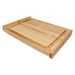 John Boos Maple Wood Edge Grain Reversible Cutting Board, 23.75 x 17.25 x 1.25"