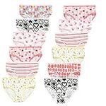 Teenage Girls' Knickers 12 Pack Underwear Comfortable Briefs Cotton Pants(Multicolor, 13-16Years,XL)