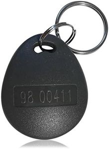 25 pcs 26 Bit Proximity Key Fobs Weigand Prox Keyfobs Compatable with ISOProx 1386 1326 H10301 format readers. Works with the vast majority of access control systems