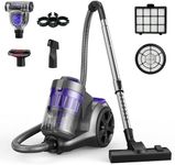Aspiron 1700W Canister Vacuum Cleaner, 45Kpa Bagless Vacuum Cleaner, PUR0720