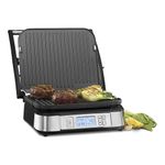 Cuisinart GR-6SP1 Contact Smoke-Less Mode Electric, Plastic,Stainless Steel,Aluminum, Smokeless Griddler