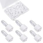 30pcs Syringe Adapter, Male Luer Lock 3/16 Inch Luer Lock Connector Kit to Syringe Coupler Adapter Luer Adapter