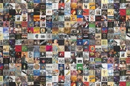 Greatest Rock Albums of All Time Jigsaw Puzzles 1000 Pieces, Rock Band Puzzles for Adults, Music Collage Puzzle as Rock Music Gifts, Music Wall Decor