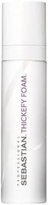 SEBASTIAN PROFESSIONAL THICKEFY - Mousse with Heat Protection (190 ml) - Nourishing Volume Foam for Fine Hair with Liquid Foam-like Technology - Styles and Protects