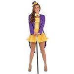 Fun Shack Chocolate Factory Costume Women, Womens Book Day Costume, Halloween Costumes for Women, Willy Costume Adult - X-Large