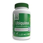 Ubiquinol 200mg as Kaneka QH Reduced CoQ-10 | Stabilized - 3rd Party Tested | Enhanced Bioavailability | Cardiovascular & Mitochondria Function Support | Non-GMO by Health Thru Nutrition (Pack of 30)