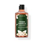 THE LOVE CO. Warm Vanilla Body Wash Shower Gel | Refreshing & Hydrating Formula | Unisex Bath & Body Wash for Men & Women | Vegan & Paraben Free | Vegan & Cruelty-Free 250ml